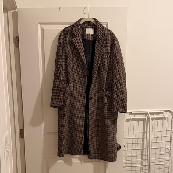 OAK + FORT Jackets & Blazers - OAK + FORT Houndstooth Coat